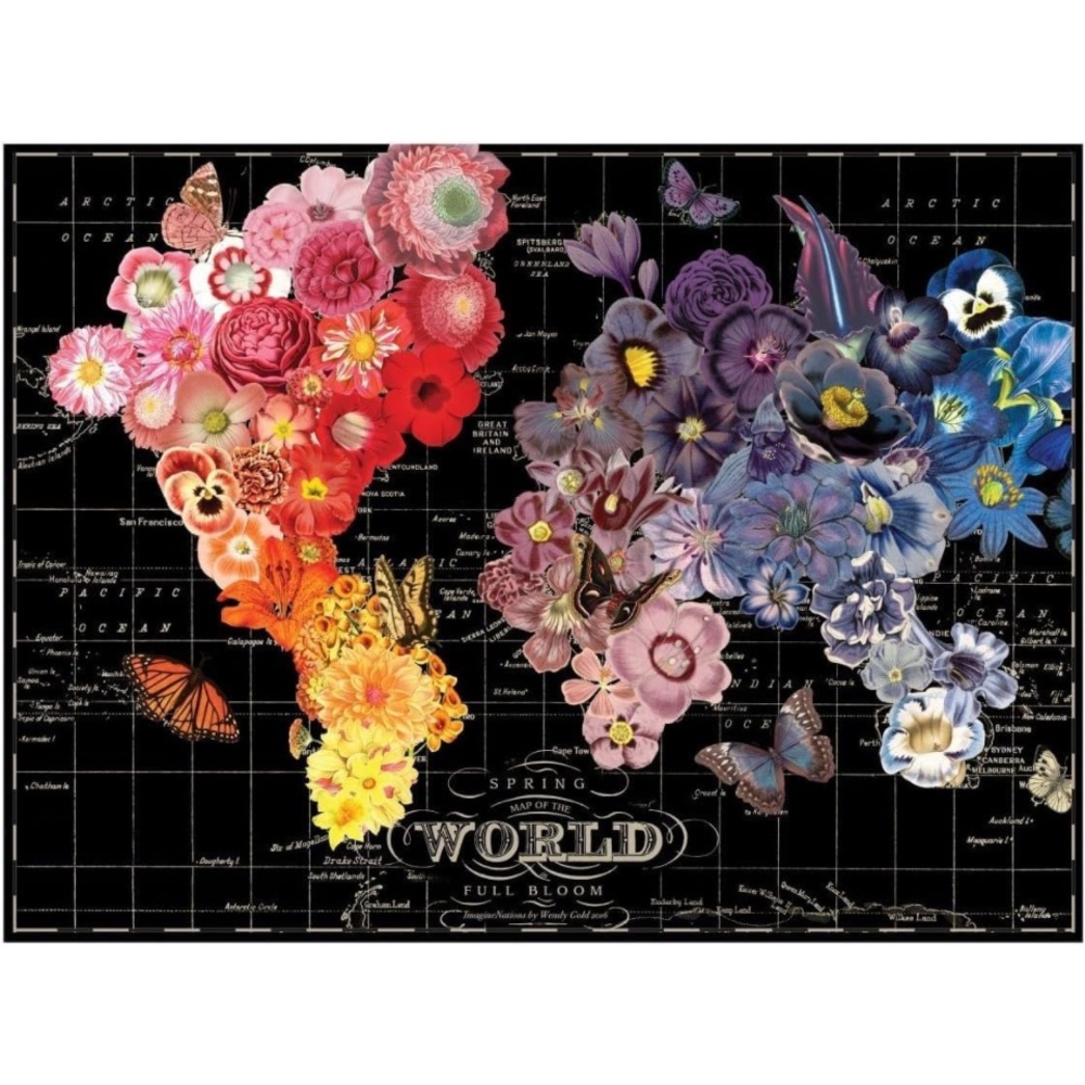 Galison Full Bloom 1000 Piece Jigsaw Puzzle